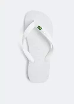 Шлепанцы HAVAIANAS Rubber flip flops, белый