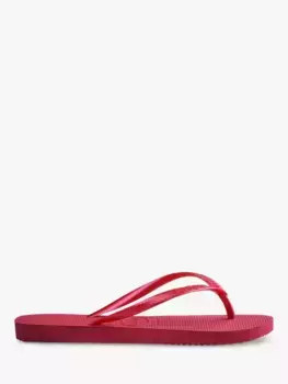 Шлепанцы Havaianas Slim, цвет pink/fever