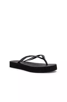 Шлепанцы Havaianas Slim Flatform, черный