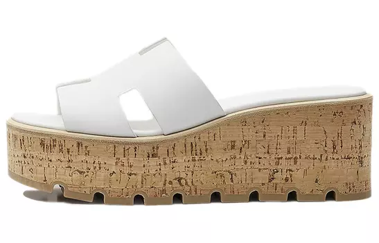 Женские сандалии Hermes, белый