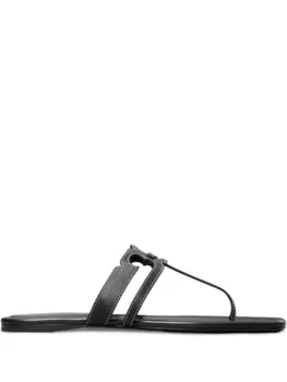 Шлепанцы Ines Tory Burch, черный