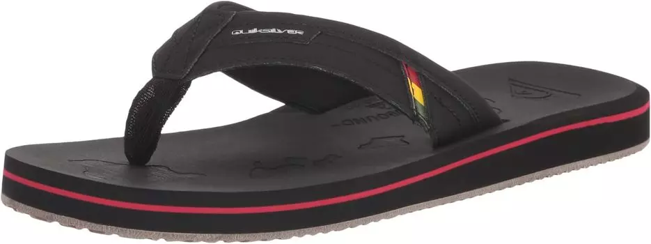 Шлепанцы Island Oasis Squish Quiksilver, черный