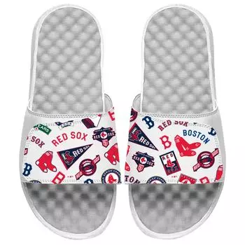 Шлепанцы ISlide Boston Red Sox, белый