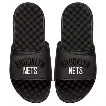 Шлепанцы ISlide Brooklyn Nets, черный