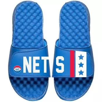 Шлепанцы ISlide Brooklyn Nets, роял