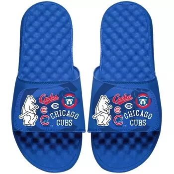 Шлепанцы ISlide Chicago Cubs, роял
