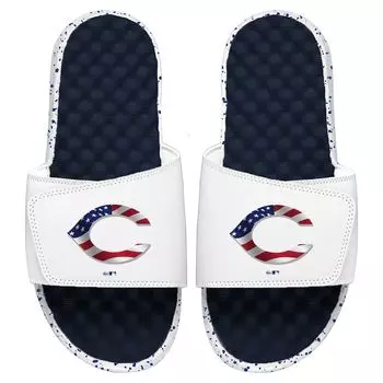 Шлепанцы ISlide Cincinnati Reds, белый
