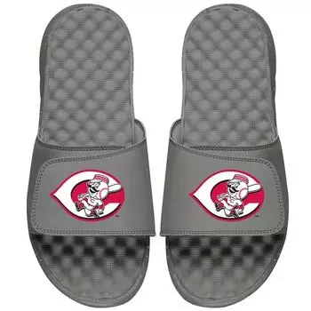 Шлепанцы ISlide Cincinnati Reds, серый