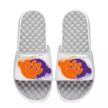 Шлепанцы ISlide Clemson Tigers, белый