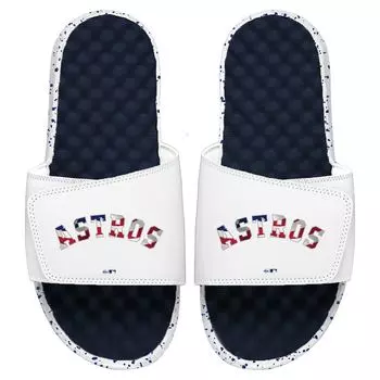 Шлепанцы ISlide Houston Astros, белый