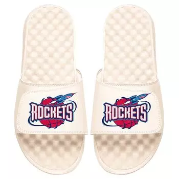 Шлепанцы ISlide Houston Rockets, кремовый