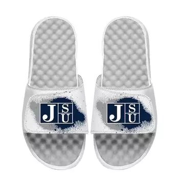 Шлепанцы ISlide Jackson State Tigers, белый