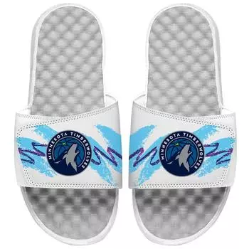 Шлепанцы ISlide Minnesota Timberwolves, белый