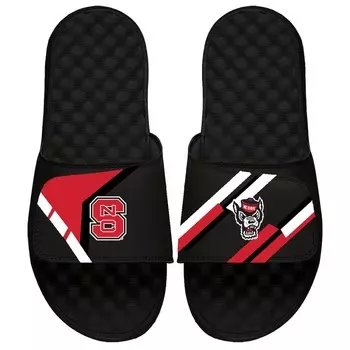 Шлепанцы ISlide Nc State Wolfpack, черный