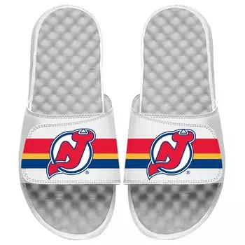 Шлепанцы ISlide New Jersey Devils, белый