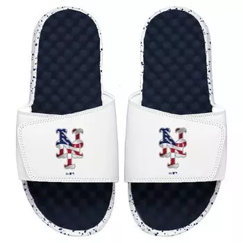 Шлепанцы ISlide New York Mets, белый
