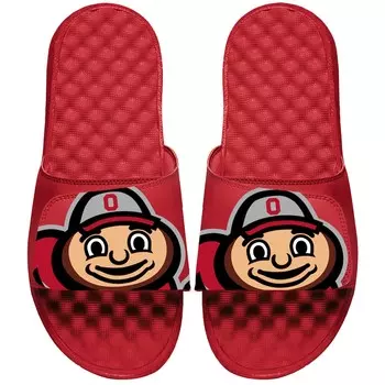 Шлепанцы ISlide Ohio State Buckeyes, алый
