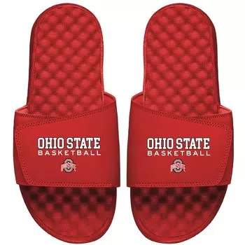 Шлепанцы ISlide Ohio State Buckeyes, алый