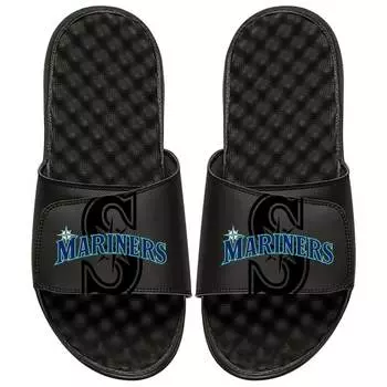 Шлепанцы ISlide Seattle Mariners, черный