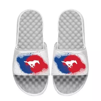 Шлепанцы ISlide Smu Mustangs, белый