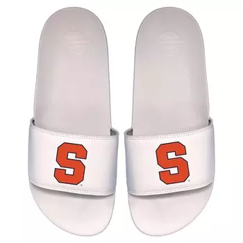 Шлепанцы ISlide Syracuse Orange, белый
