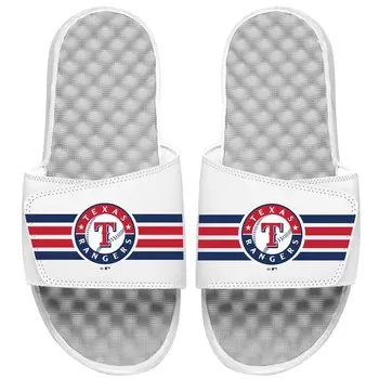 Шлепанцы ISlide Texas Rangers, белый