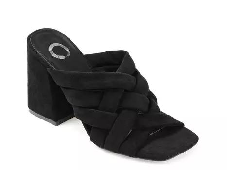 Шлепанцы Journee Collection Dorisa, черный