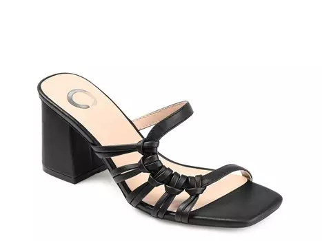 Шлепанцы Journee Collection Emory, черный