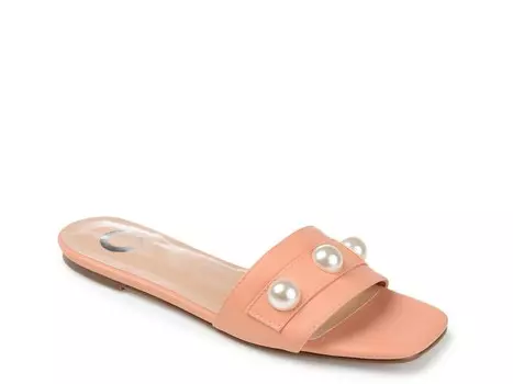 Шлепанцы Journee Collection Leonie, персиковый