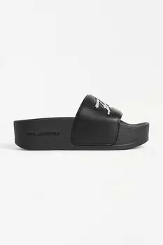 Шлепанцы KONDO MAXI Karl Lagerfeld, черный