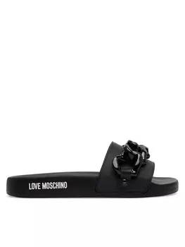 Шлепанцы LOVE MOSCHINO, черный