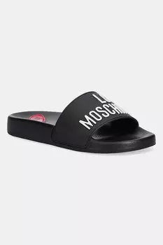 Шлепанцы Love Moschino, черный