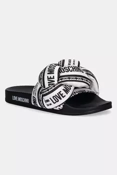 Шлепанцы Love Moschino, черный
