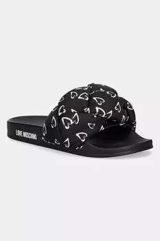 Шлепанцы Love Moschino, черный