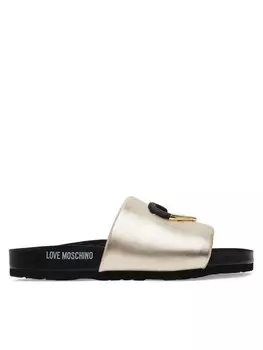 Шлепанцы LOVE MOSCHINO, золотой