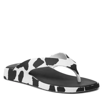 Шлепанцы Melissa BraveFlip Flop, черно-белый