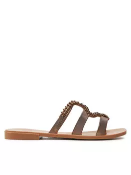 Шлепанцы Melissa Melissa Slide + Bo.Bo. Ad, коричневый