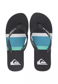 Шлепанцы MOLOKAI Quiksilver, черный