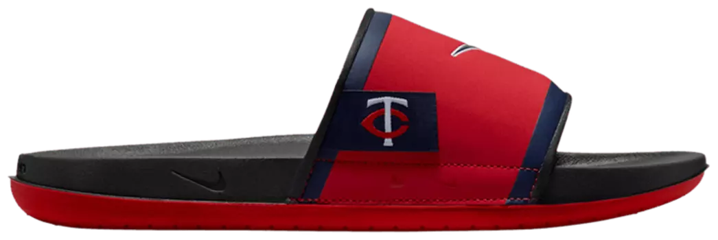 Шлепанцы Nike NFL x Offcourt Slide 'Minnesota Twins' 2024, красный