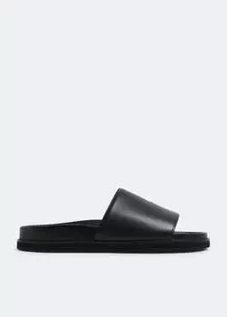 Шлепанцы Off-White Cloud Off Stamp, черный