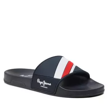 Шлепанцы Pepe Jeans SliderTexture, темно-синий