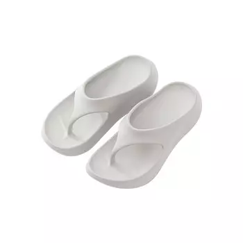 Шлепанцы пляжные Muji, серый
