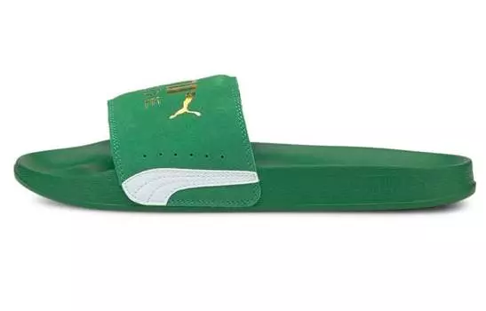 Шлепанцы и сланцы PUMA Leadcat Ftr Suede Classic Green Slipper