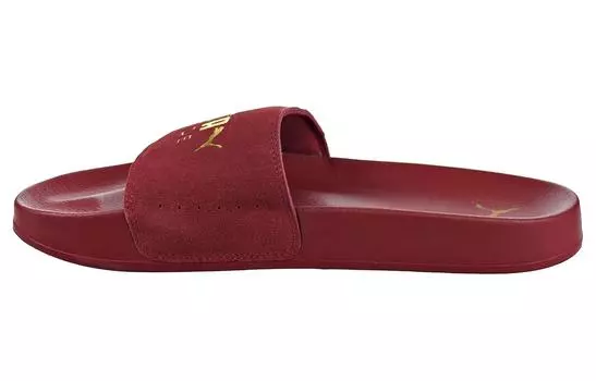 Шлепанцы Puma Leadcat унисекс, Red-gold