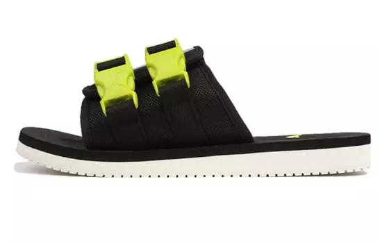 Шлепанцы и сланцы PUMA Wilo Lux Sandal Slide Black/Yellow