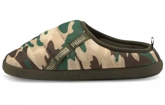 Шлепанцы и сланцы Puma Scuff Slippers 'Camo - Forest Night'