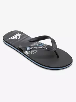 Шлепанцы Quiksilver MOLOKAI STRIPE, черный