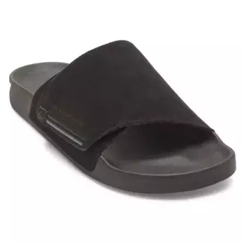 Шлепанцы Quiksilver Rivi Suede, черный