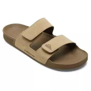 Шлепанцы Quiksilver Rivileatherdadj, коричневый