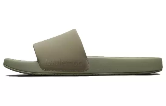 Шлепанцы Restfeel Slide мужские зеленые Lululemon